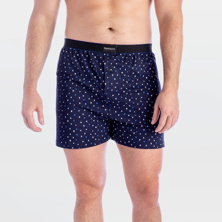 Stanfield's Printed Knit Modern Fit Boxer