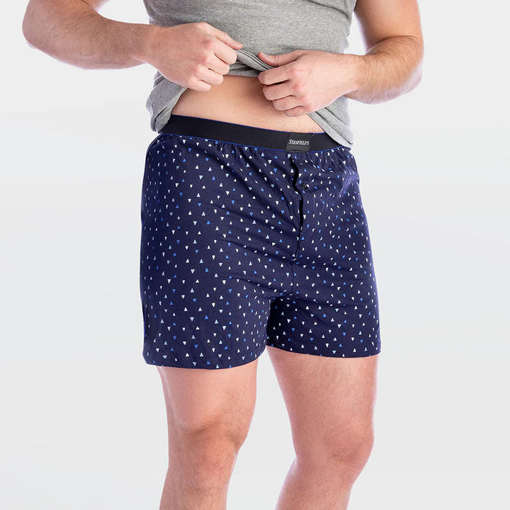 Stanfield's Printed Knit Modern Fit Boxer