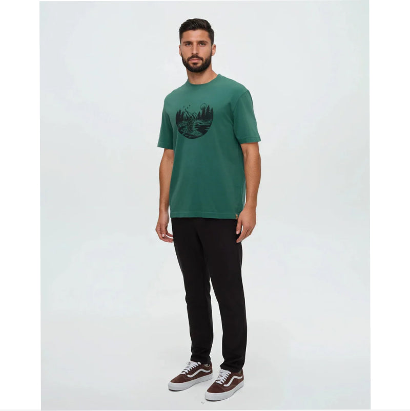 T-shirt Portal « Lake Life » régénératif pour homme Tentree