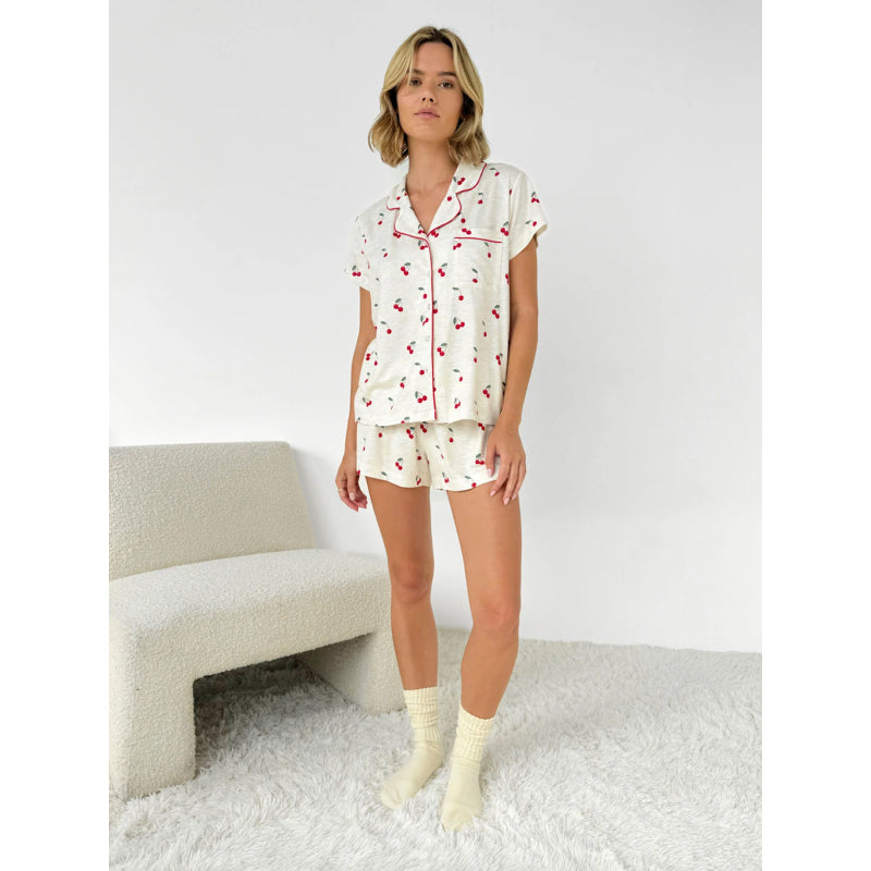 Splendid Flora Pillow Soft Short Set