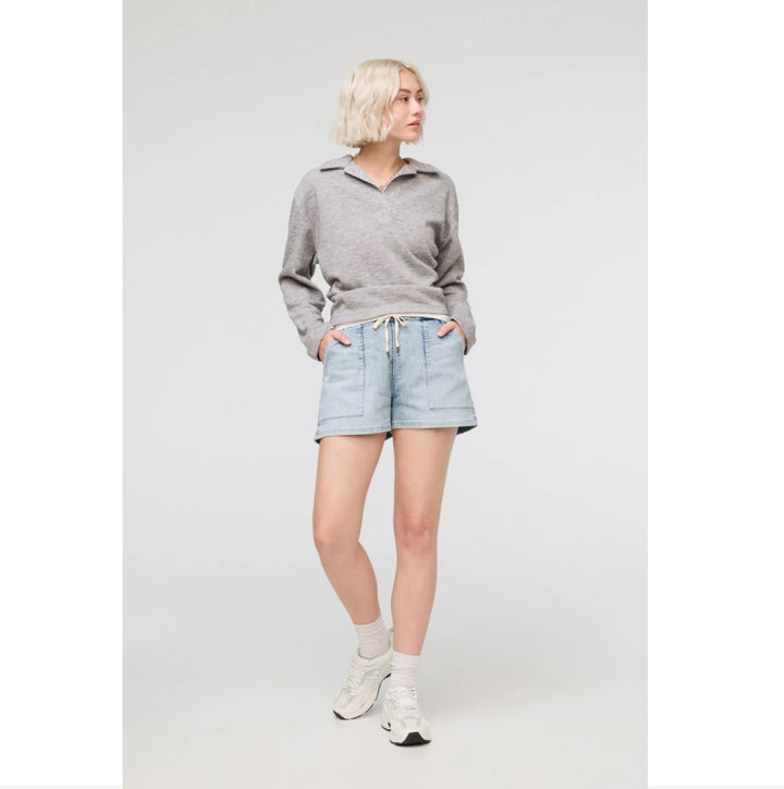 DU/ER Performance Denim Harbour Short - Coastal