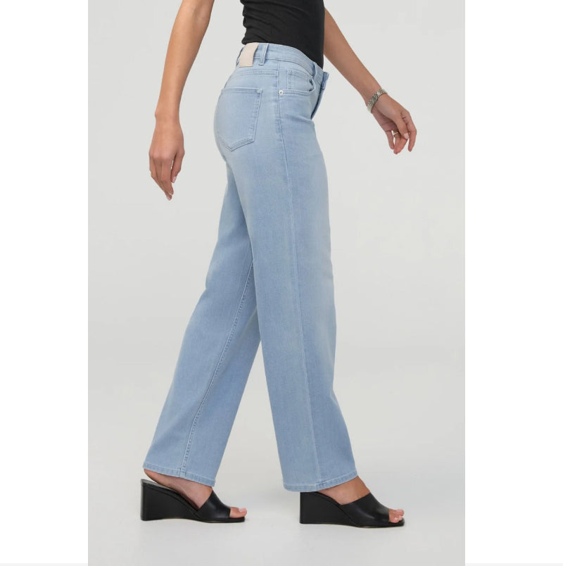 DU/ER Performance Denim Mid Rise Straight - Desert Blue