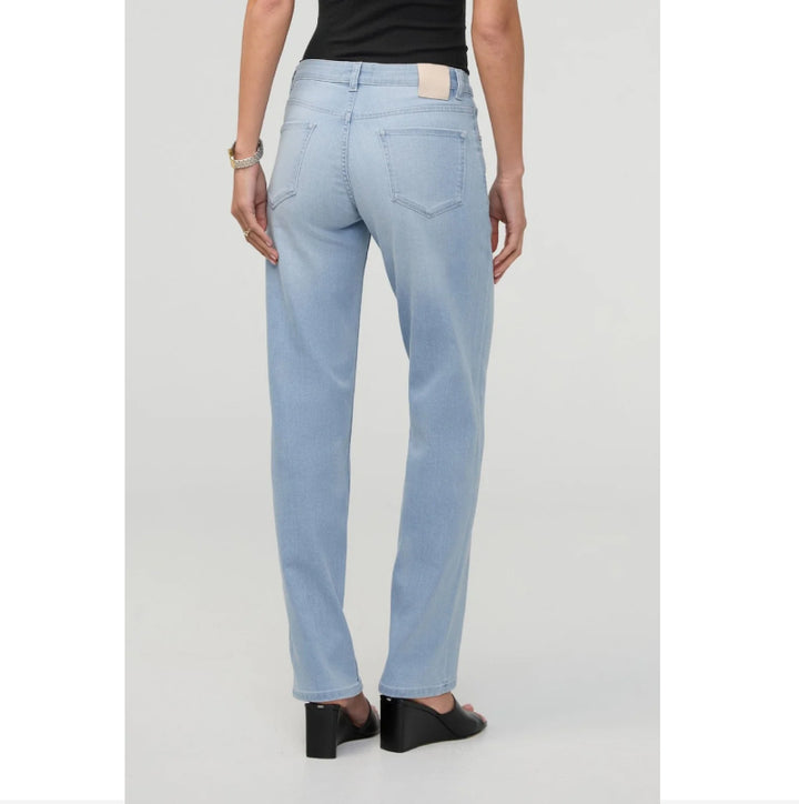 DU/ER Performance Denim Mid Rise Straight - Desert Blue