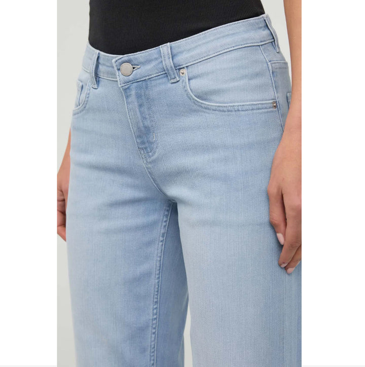 DU/ER Performance Denim Mid Rise Straight - Desert Blue