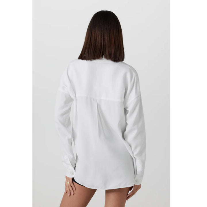 Chemise boutonnée en twill Vuori Trestles