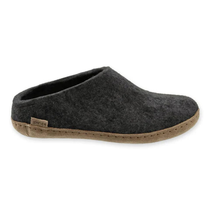 Glerups Slip-On - Leather - Charcoal