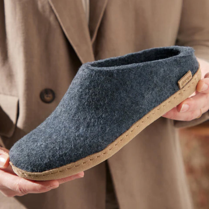 Glerups Slip-On - Leather - Denim