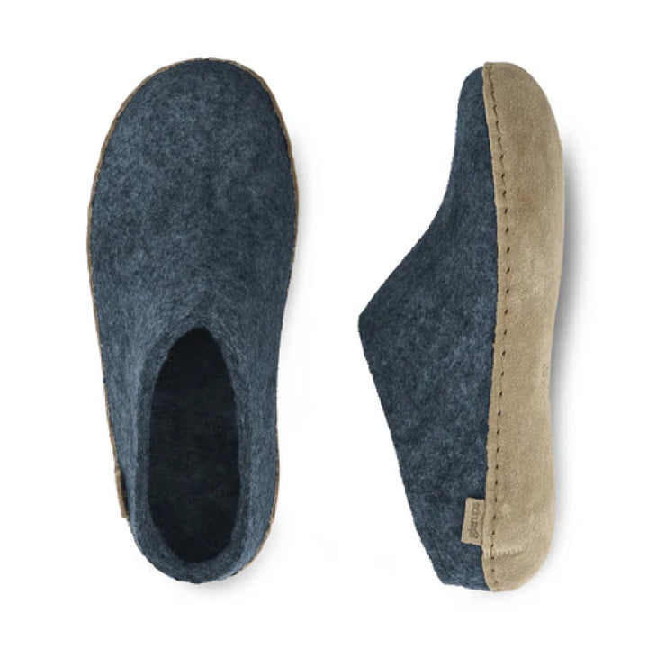 Glerups Slip-On - Leather - Denim
