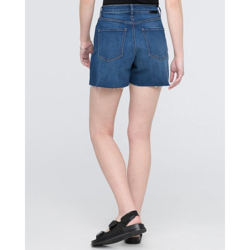DU/ER Women's Performance Denim+ High Rise Relaxed Short