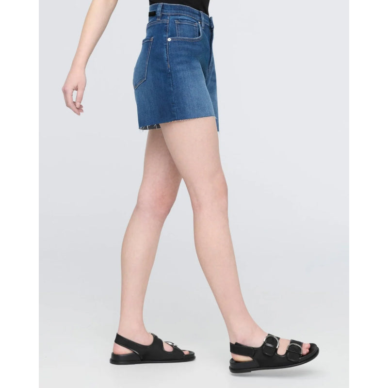 DU/ER Women's Performance Denim+ High Rise Relaxed Short