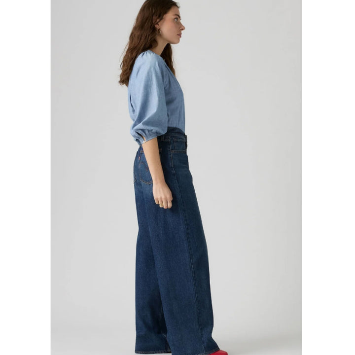 Levi's Women's Middy Wide Leg Jeans
