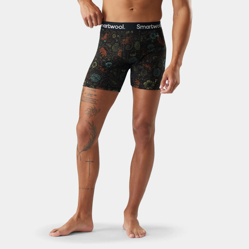 Smartwool Men's Merino Print Boxer Brief