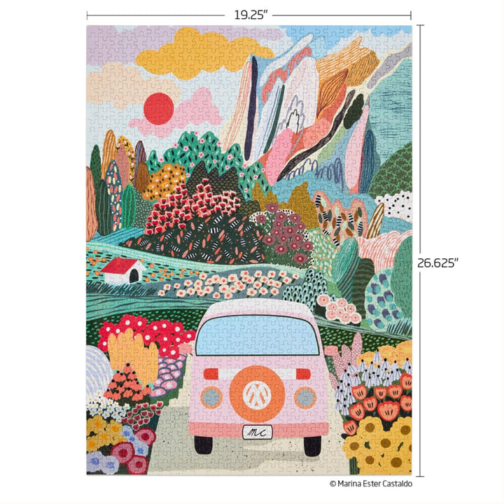 Werk Shoppe Road Trip 1000 Piece Puzzle