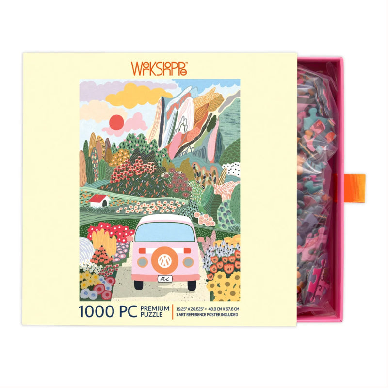 Werk Shoppe Road Trip 1000 Piece Puzzle