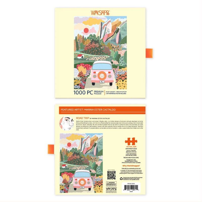Werk Shoppe Road Trip 1000 Piece Puzzle