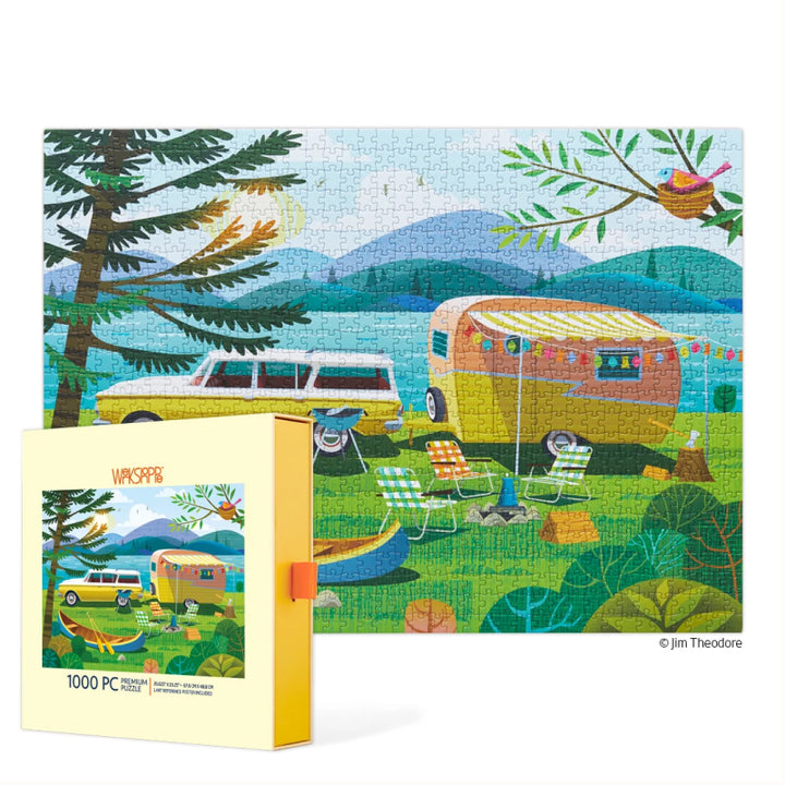 Werk Shoppe Happy Camper 1000 Piece Puzzle