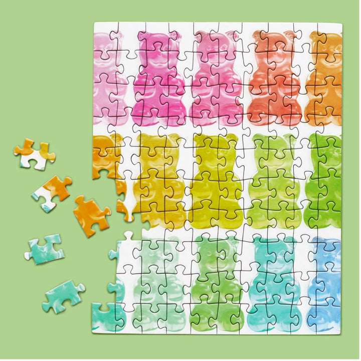Werk Shoppe Gummy Bears 100 Piece Puzzle Snax