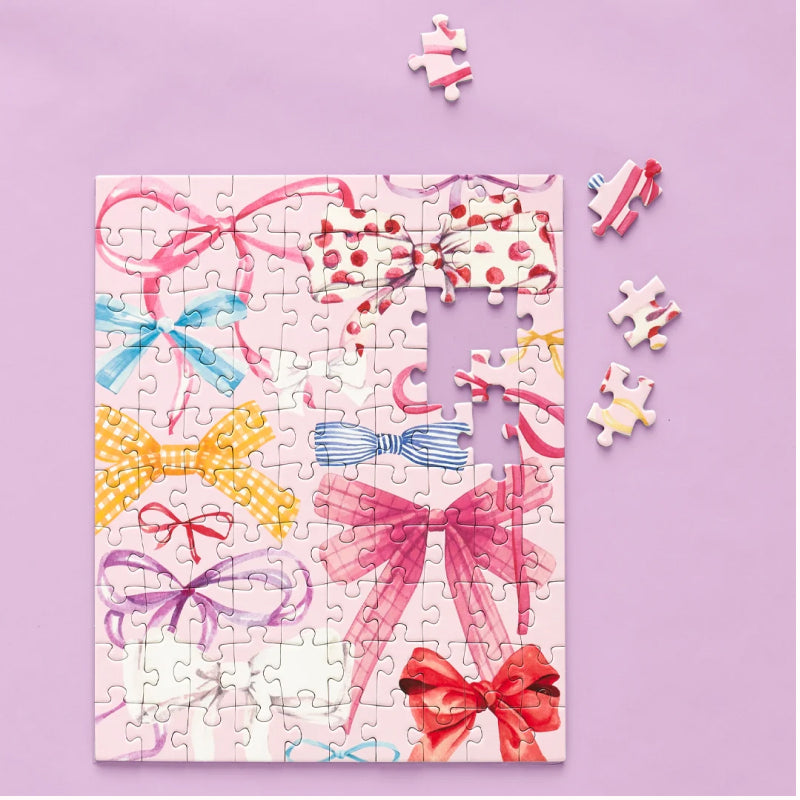 Werk Shoppe Ribbons & Bows 100 Piece Puzzle Snax