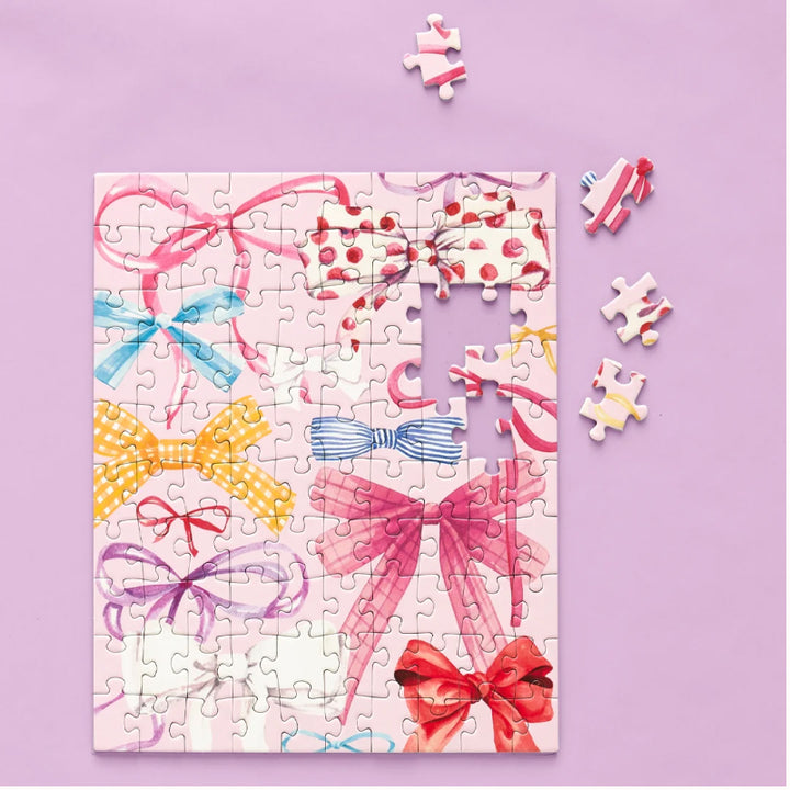 Werk Shoppe Ribbons & Bows 100 Piece Puzzle Snax