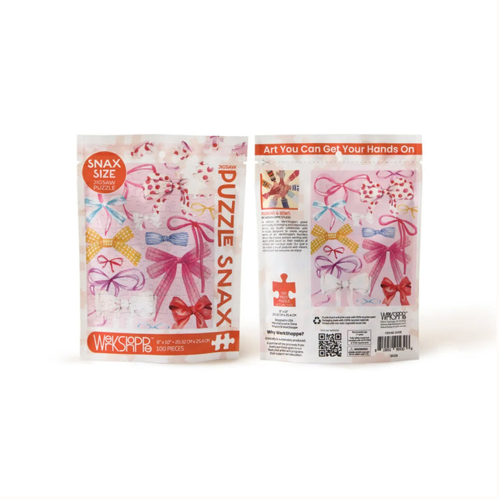 Werk Shoppe Ribbons & Bows 100 Piece Puzzle Snax