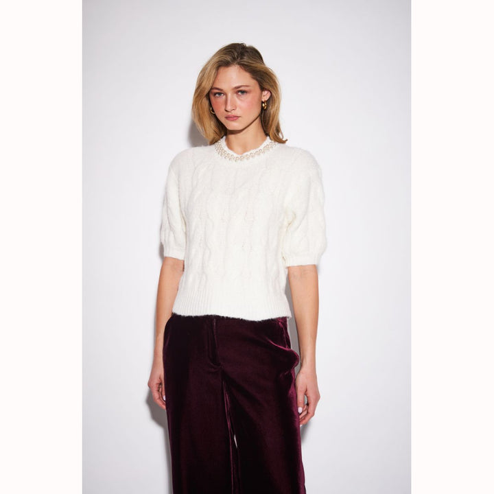 John + Jenn Noelle Short Sleeve Sweater