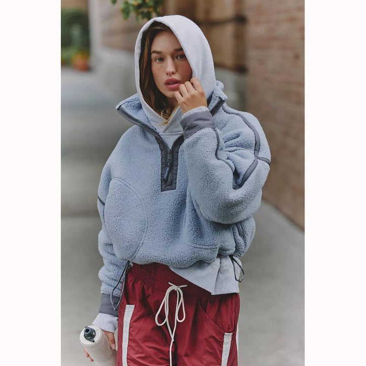 Free People Mountain High Half-Zip Fleece