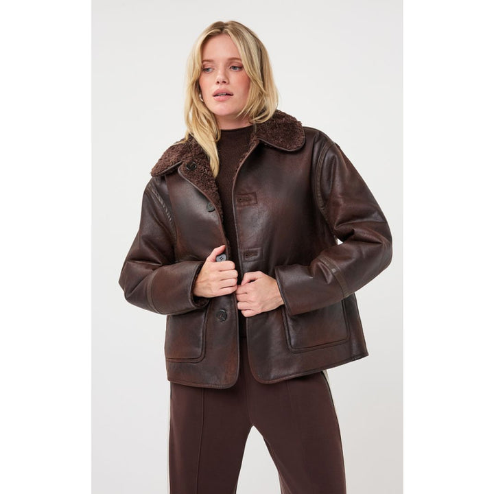 Esqualo Coat Inside Teddy