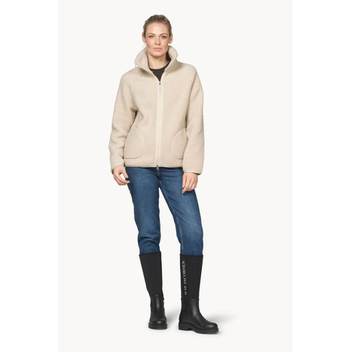Ilse Jacobsen Short Pile Jacket with Zipper
