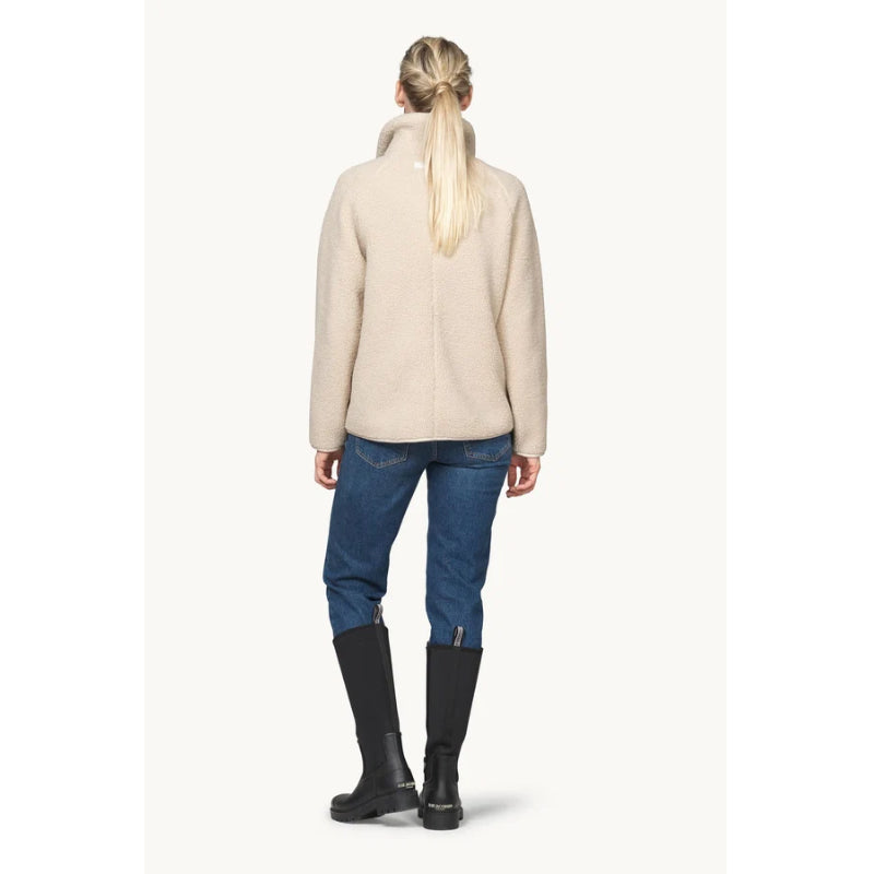 Ilse Jacobsen Short Pile Jacket with Zipper