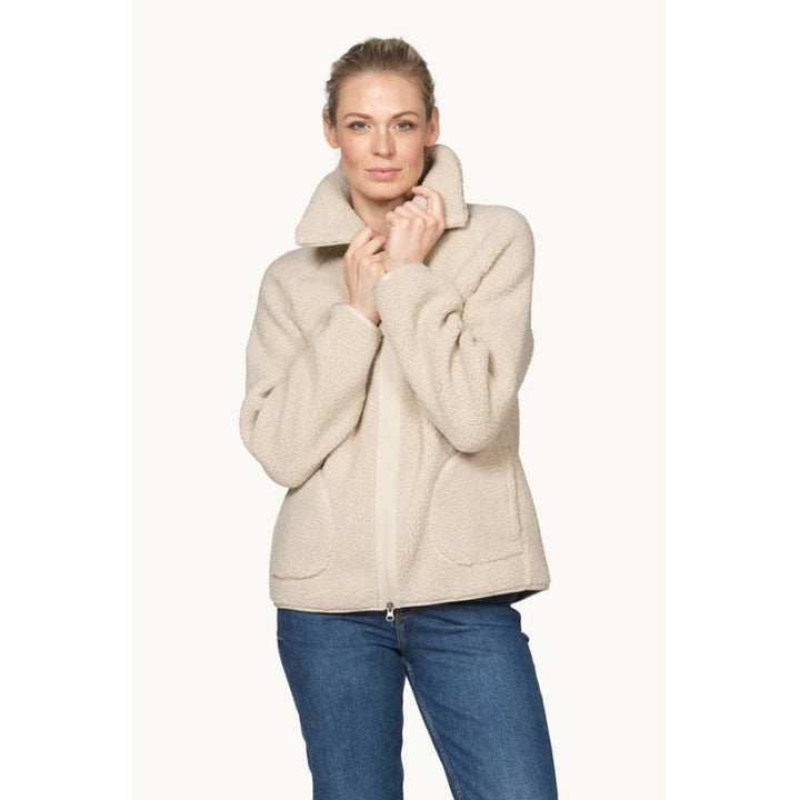 Ilse Jacobsen Short Pile Jacket with Zipper