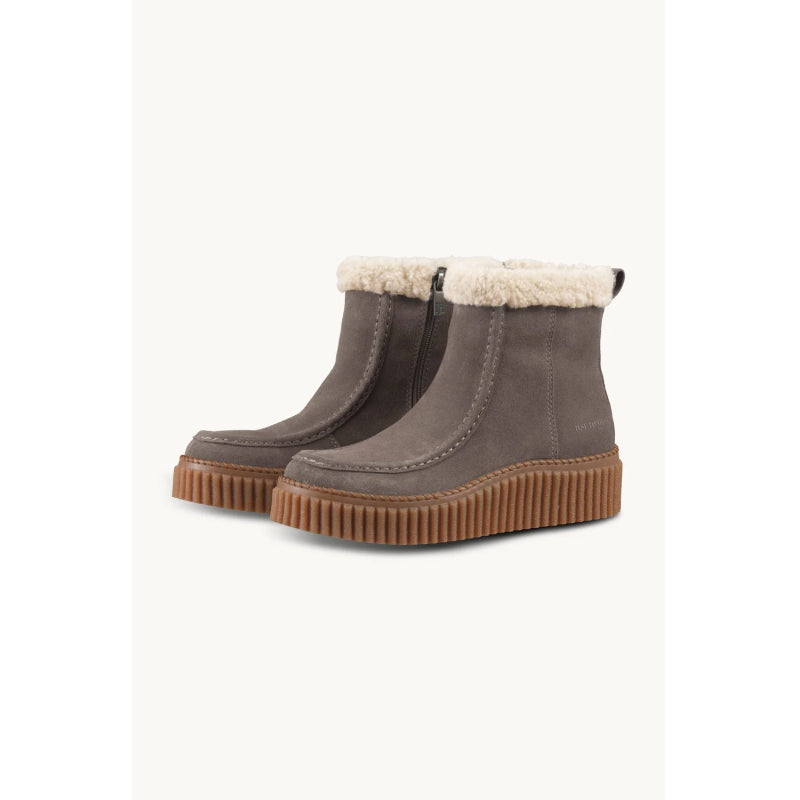 Ilse Jacobsen Suede Boots With Shearling