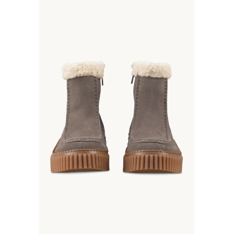 Ilse Jacobsen Suede Boots With Shearling