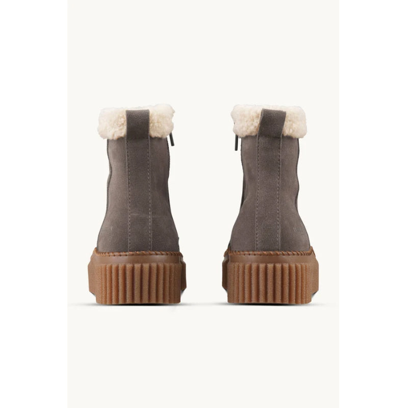 Ilse Jacobsen Suede Boots With Shearling