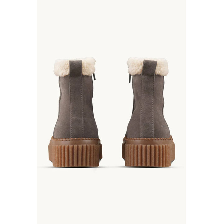 Ilse Jacobsen Suede Boots With Shearling
