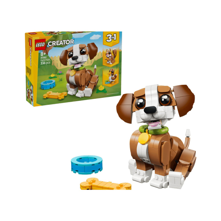LEGO 3-in-1 Cute Animals: Playful Puppy Dog