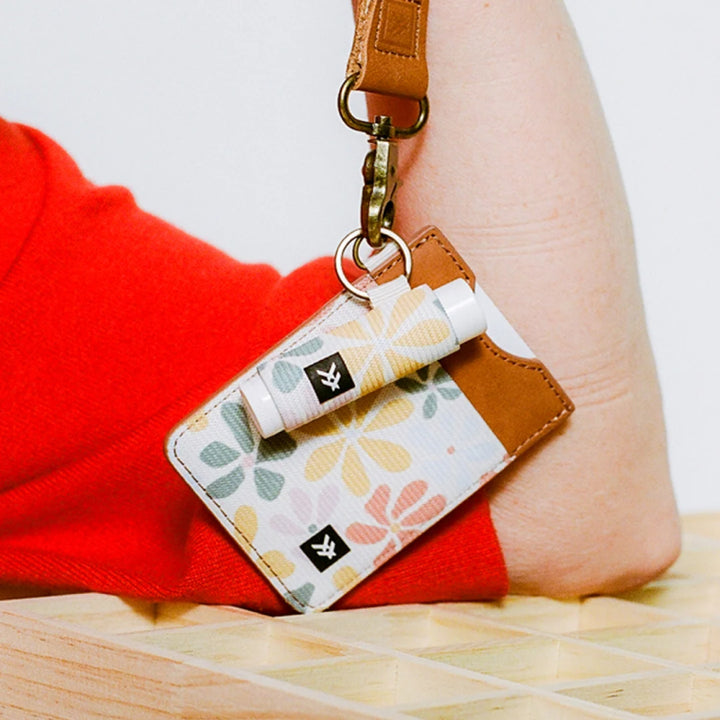 Thread Chapstick Holder Keychain