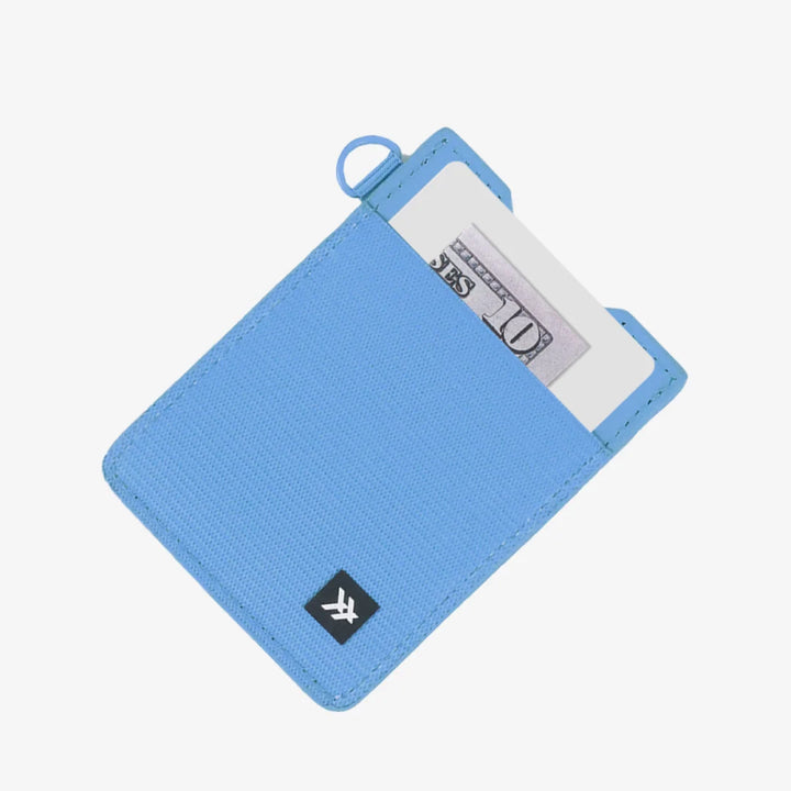 Thread Vertical Leather Wallet