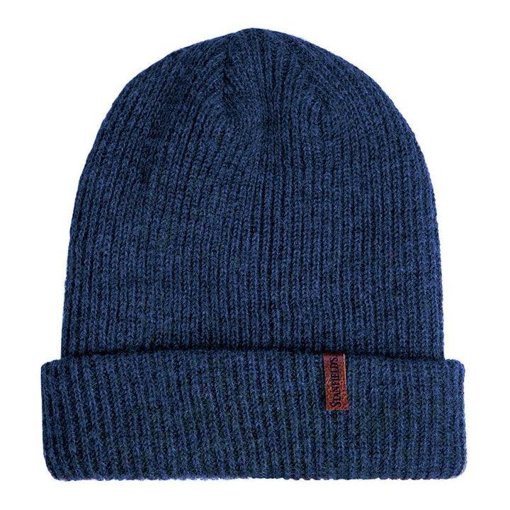 Tuque côtelée en laine mérinos Stanfields