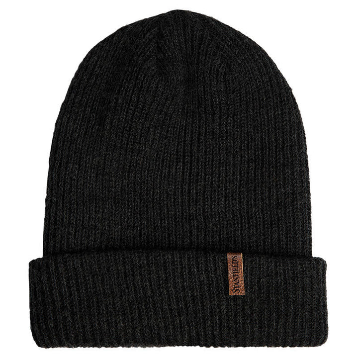 Tuque côtelée en laine mérinos Stanfields