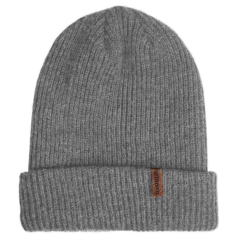 Tuque côtelée en laine mérinos Stanfields