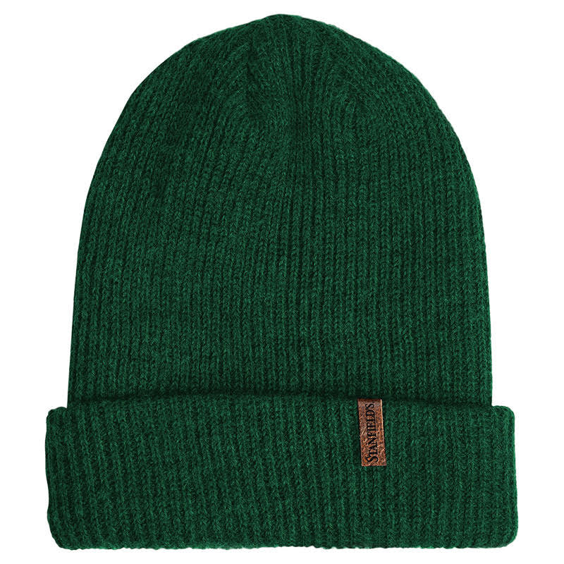 Tuque côtelée en laine mérinos Stanfields