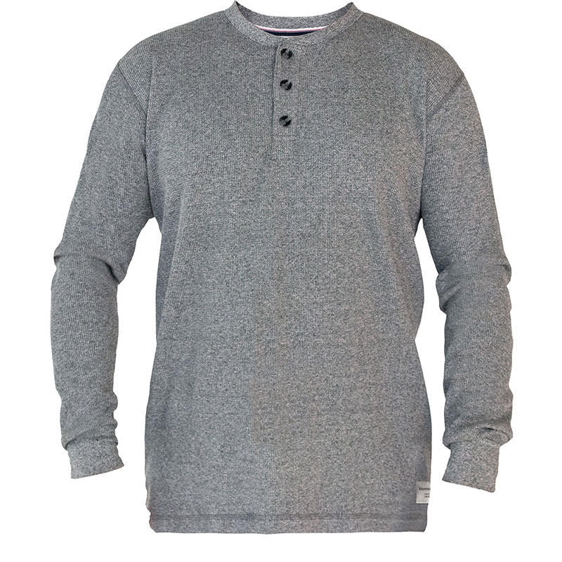 Stanfields Waffle Henley Long Sleeve