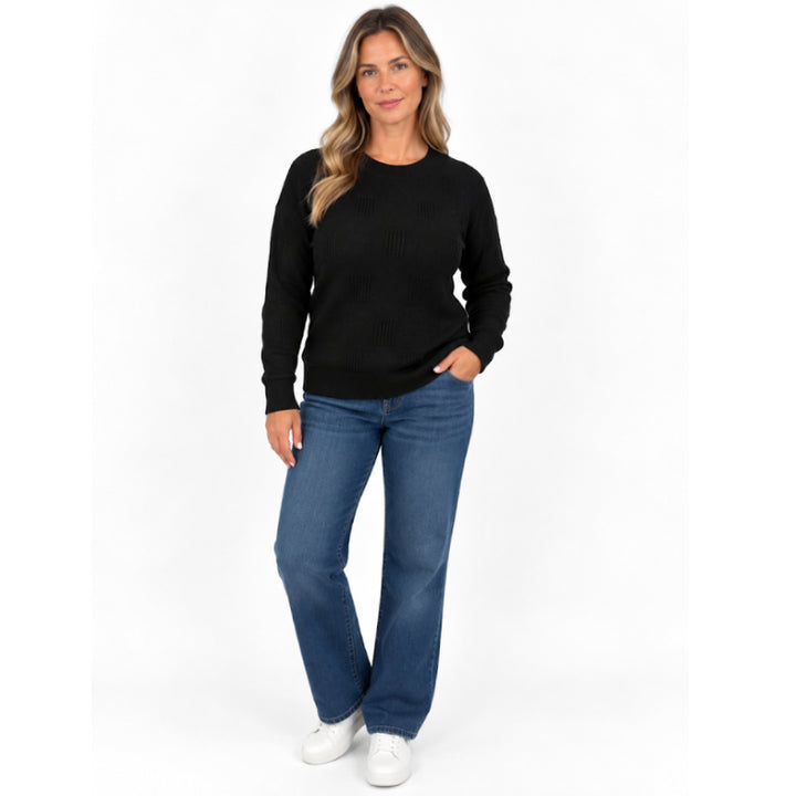 TIO Essentials Knit Long Sleeve Sweater