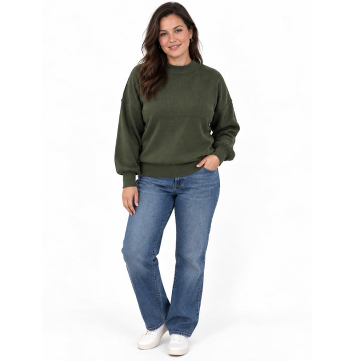TIO Essentials Mock Neck Sweater