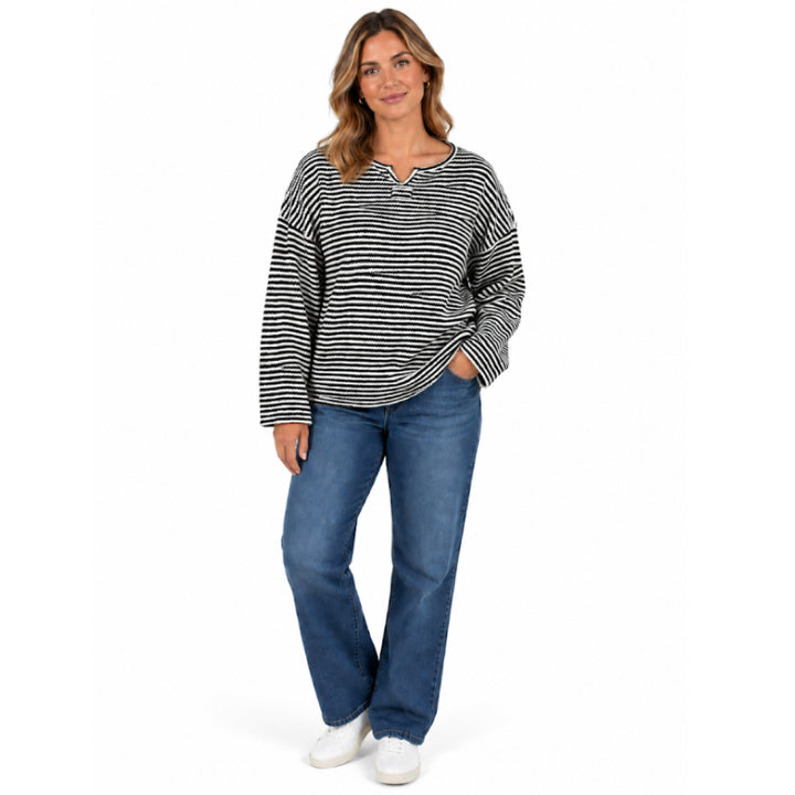TIO Essentials Long Sleeve Waffle Top