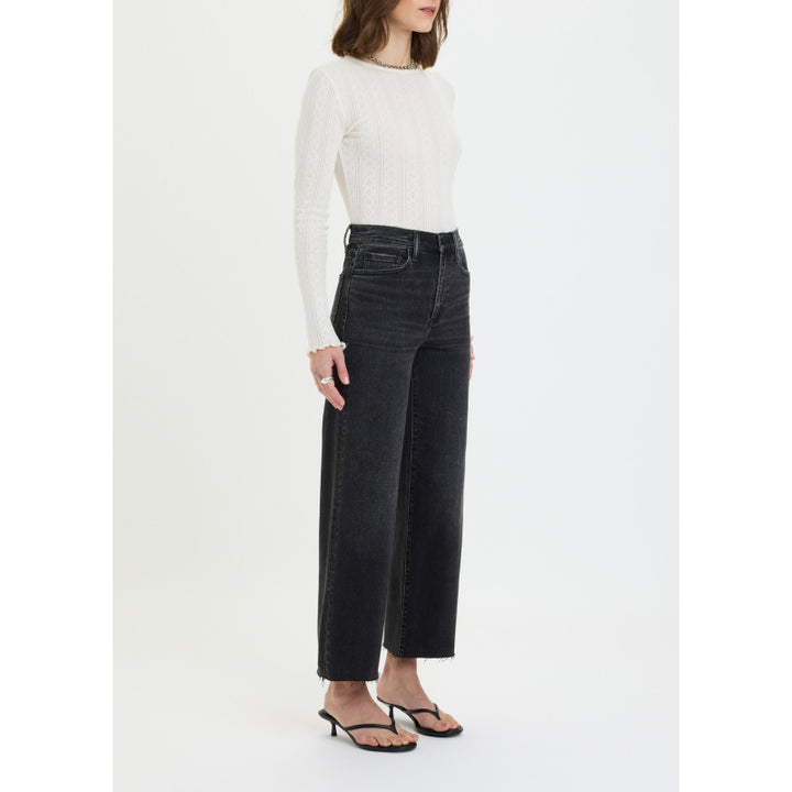 Daze Denim Pleaser High Rise Wide Ankle - Twilight