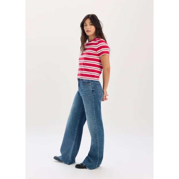 Daze Denim Far Out High Rise Wide Leg - Stunner