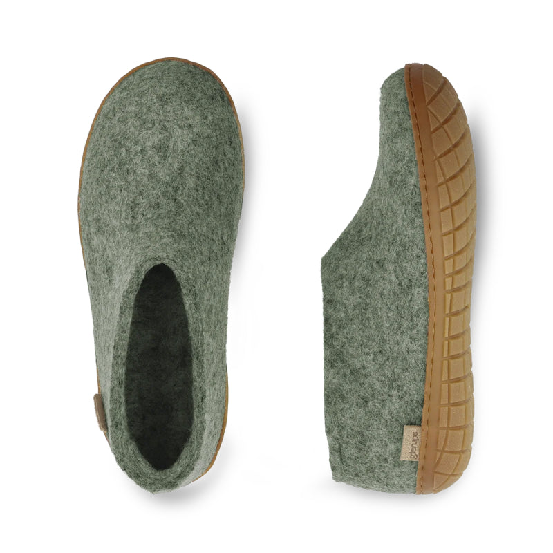 Glerups Shoe - Rubber - Moss