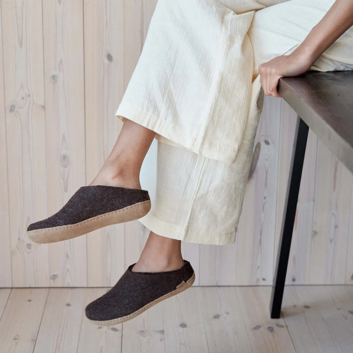Glerups Slip-On - Leather - Chestnut
