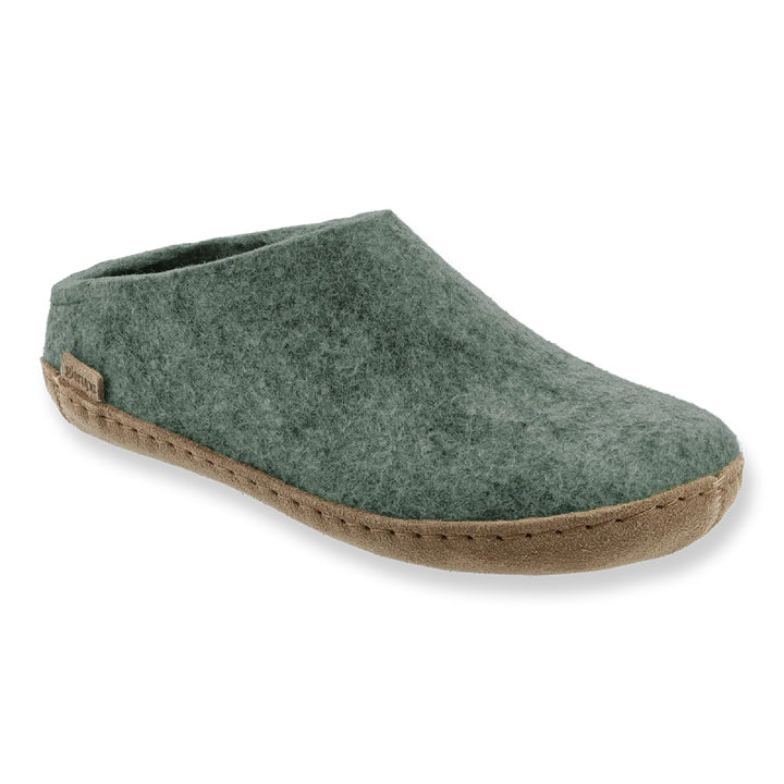 Glerups Slip-On - Leather - Moss